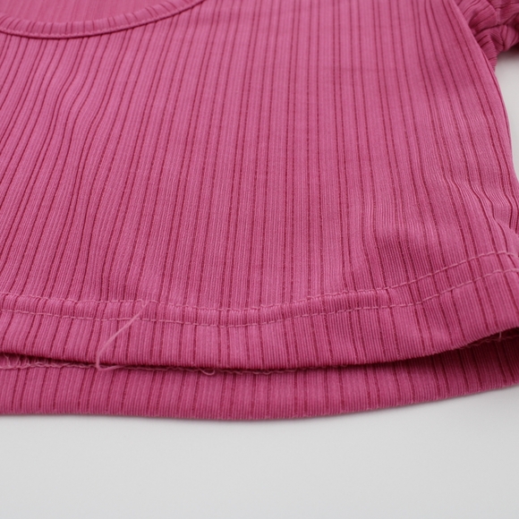 4pc Shein Ribbed Crop Top Bundle – Women’s - Picture 4 of 6